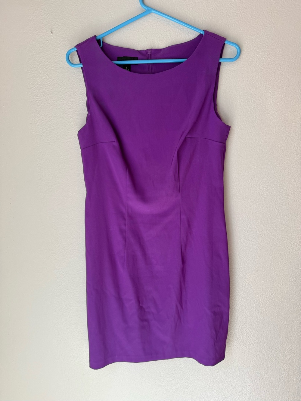 Alyx Violet Sleeveless Sheath Mini Dress